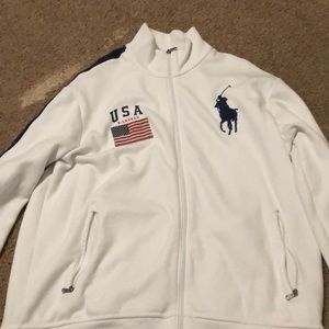 White USA Polo Ralph lauren jacket